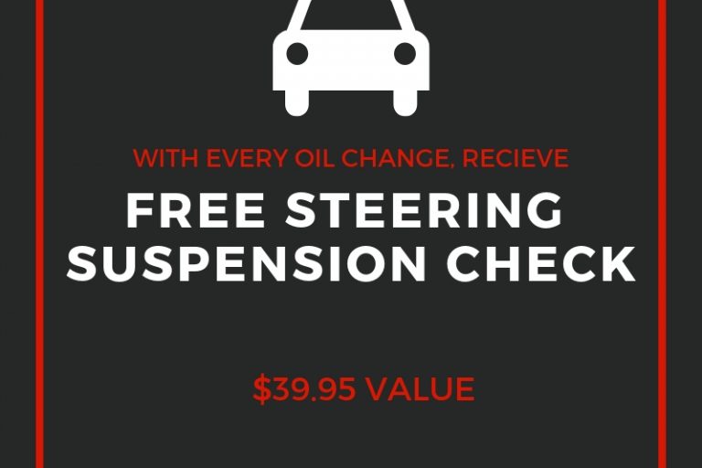 oil change promo